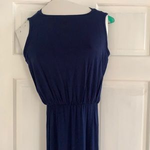 Navy Long Dress
